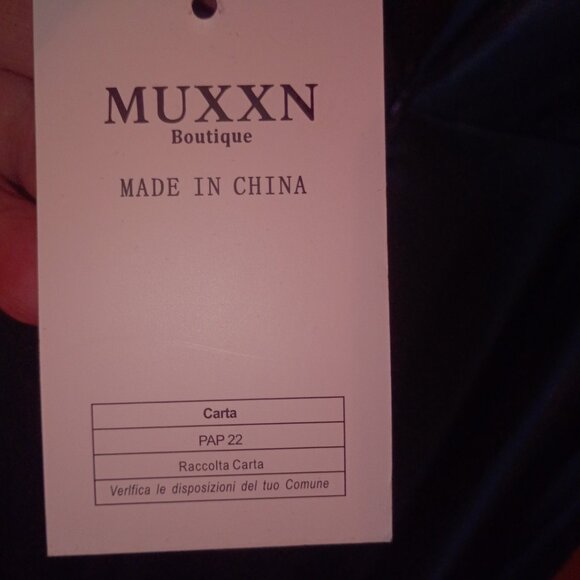 NWT MUXXN BOUTIQUE Sz Med Dark Green Satin Maxi Formal Sheath with Overskirt - Picture 10 of 10